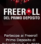 freeroll primo deposito pokerstars